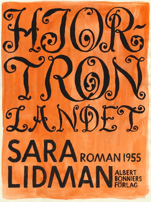 Titeldetaljer för Hjortronlandet av Sara Lidman - Tillgänglig